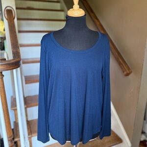 Wool& Wooland Marine Blue Nina long sleeved shirt